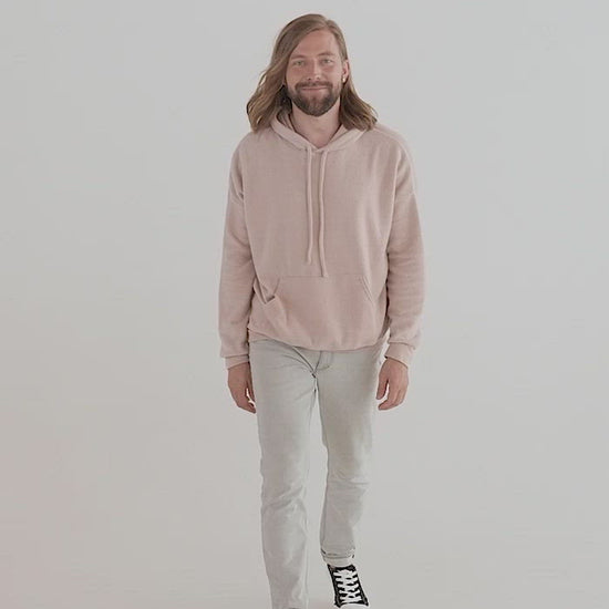Unisex Sueded Fleece Hoodie Bella + Canvas 3329.mp4