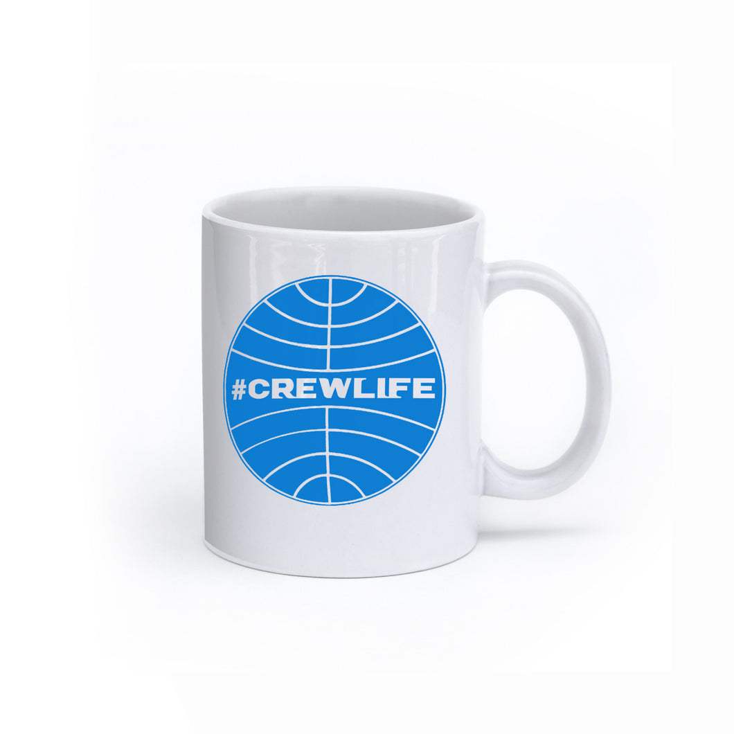 #CREWLIFE Globe Mug