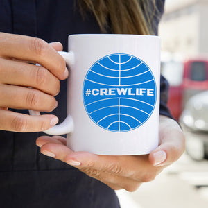 #CREWLIFE Globe Mug