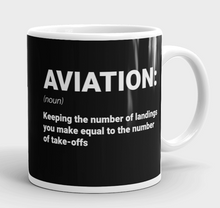 "AVIATION" Defined Mug - 11oz