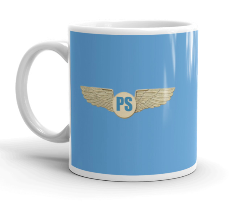 Passenger Shaming "PS Airline Wings" Mug - 11oz