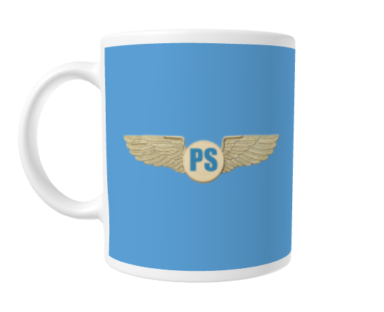 Passenger Shaming "PS Airline Wings" Mug - 11oz