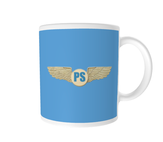 Passenger Shaming "PS Airline Wings" Mug - 11oz