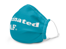 "Vaccinated AF" Face Mask (with nose wire and pocket for filter)