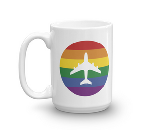 Plane Pride Mug