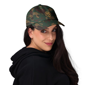 PS Embroidered Logo Camo Dad Hat