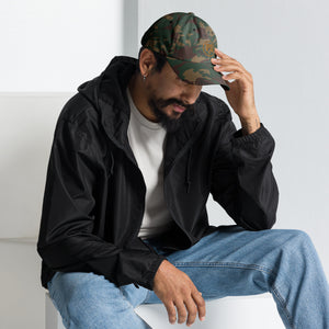 PS Embroidered Logo Camo Dad Hat