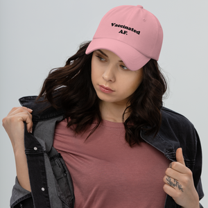 Vaccinated AF Embroidered Dad hat - 4 COLORS