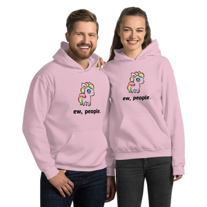 Passenger Shaming "Ew People" Unicorn Hoodie - UNISEX - 6 COLORS