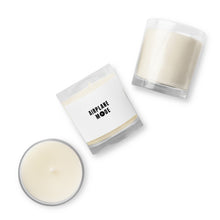 Airplane Mode Glass Jar Soy Wax Candle