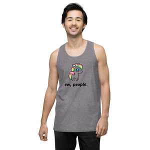 Passenger Shaming "Ew People" Unicorn Tank Top - UNISEX - 4 COLORS