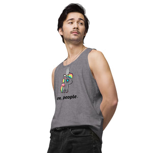 Passenger Shaming "Ew People" Unicorn Tank Top - UNISEX - 4 COLORS