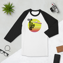 Retro "Mile High Club" Raglan Tee - Unisex - 4 COLORS