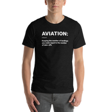 "AVIATION" Defined Tee - UNISEX - 10 COLORS