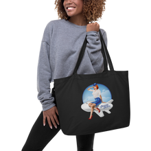 Large "Sassy Stew" Organic Tote Bag