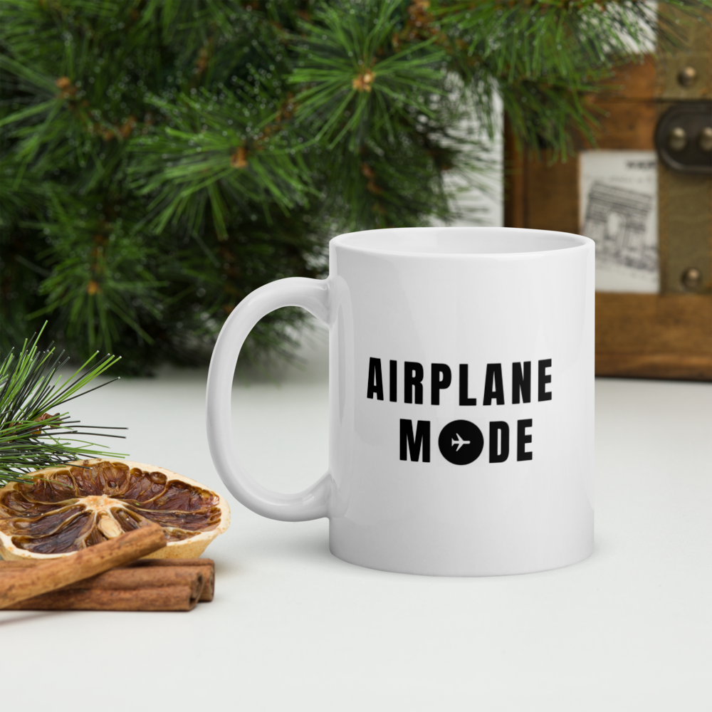 Passenger Shaming "Airplane Mode" Mug - 11oz