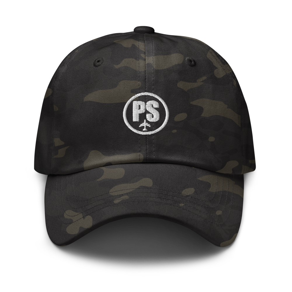 PS Embroidered Logo Camo Hat