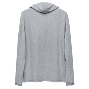 Airplane Christmas Tree Lightweight Hoodie - UNISEX - 2 COLORS