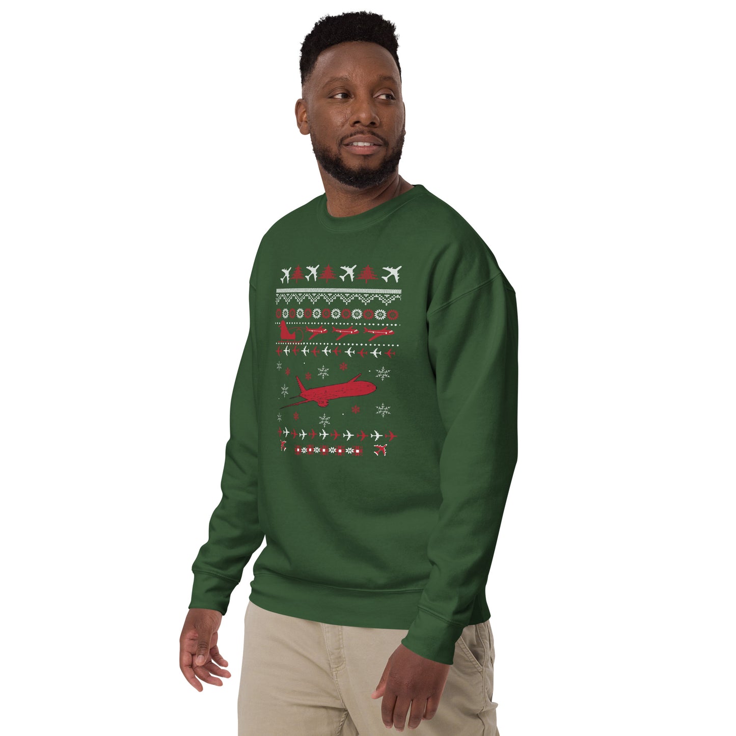 Ugly Christmas Sweater by Passenger Shaming - UNISEX - Green