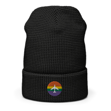 Plane Pride Waffle Beanie - Embroidered - UNISEX