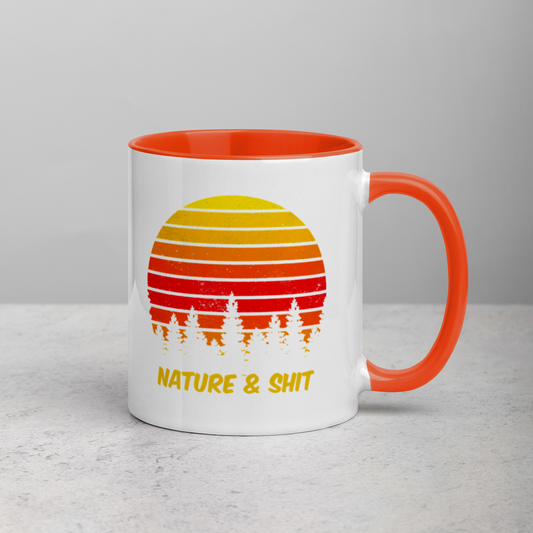 Retro Nature & Shit Mug - 11oz