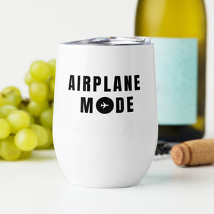 "Airplane Mode" Wine & Cocktail Tumbler